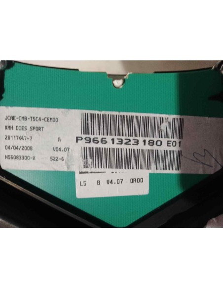 CUADRO INSTRUMENTOS PEUGEOT 307 BREAK/ SW (S2) - 121950