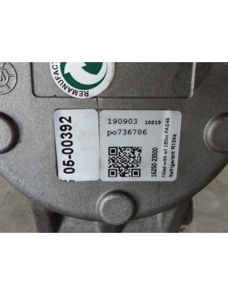 COMPRESOR AIRE ACONDICIONADO KIA SORENTO (BL) - 112032