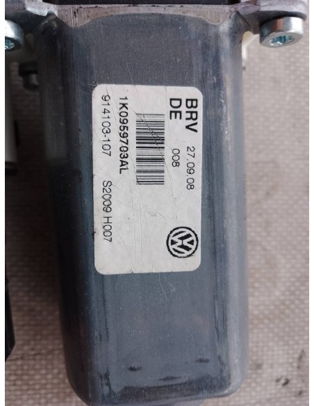 MOTOR ELEVALUNAS TRASERO IZQUIERDO VOLKSWAGEN GOLF VI (5K1)(10 2008) - 112147