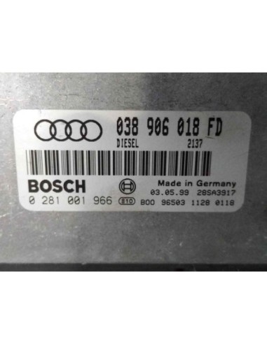 CENTRALITA MOTOR UCE AUDI A4 BERLINA (B5) - 123649