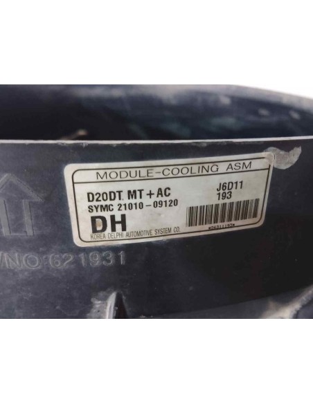 CALANDRA DELANTERA DE RADIADOR SSANGYONG KYRON - 116832