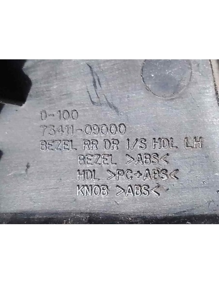 MANETA INTERIOR TRASERA IZQUIERDA SSANGYONG KYRON - 116884