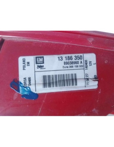 PILOTO TRASERO IZQUIERDO OPEL CORSA D - 118261