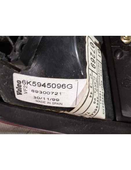 PILOTO TRASERO DERECHO SEAT CORDOBA BERLINA (6K2) - 118826