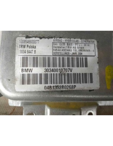 AIRBAG LATERAL IZQUIERDO BMW SERIE X3 (E83) -...