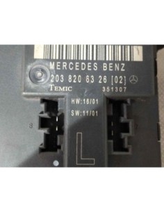 CENTRALITA CIERRE MERCEDES-BENZ CLASE C (BM 203)... 2