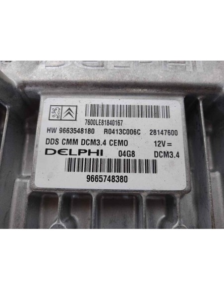 CENTRALITA MOTOR UCE PEUGEOT 407 - 127306