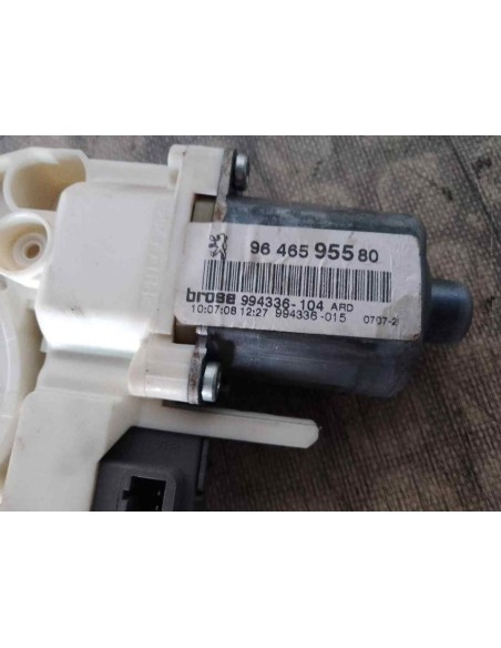 MOTOR ELEVALUNAS TRASERO DERECHO PEUGEOT 407 - 127390