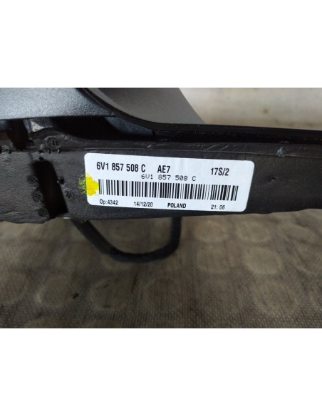 RETROVISOR DERECHO SKODA FABIA COMBI (5J5) - 129041