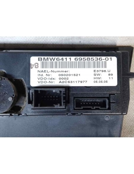 MANDO CALEFACCION / AIRE ACONDICIONADO BMW SERIE 3 BERLINA (E90) - 130837