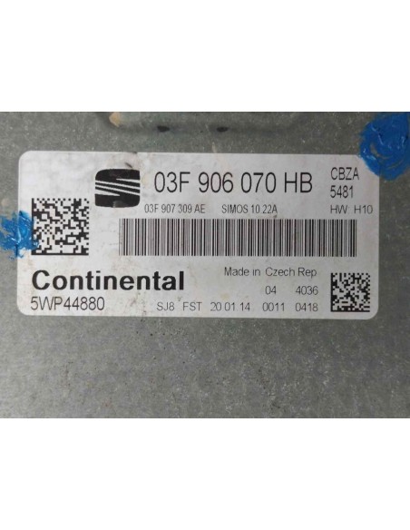 CENTRALITA MOTOR UCE SEAT IBIZA BERLINA (6J5) - 131124