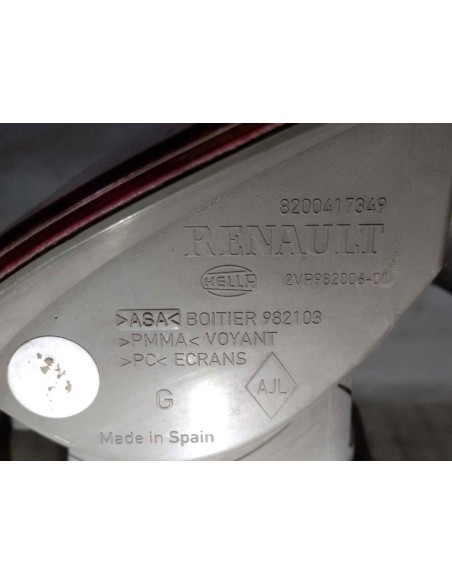 PILOTO TRASERO IZQUIERDO RENAULT MEGANE II GRANDTOUR - 134033