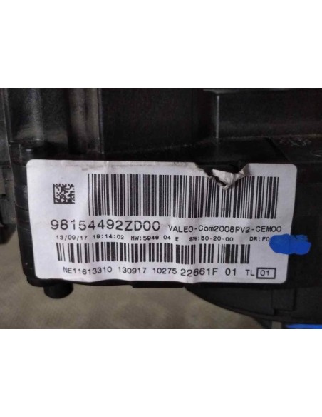 MANDO MULTIFUNCION PEUGEOT 208 - 134524