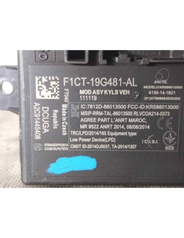 MODULO ELECTRONICO FORD KUGA (CBS) - 134546