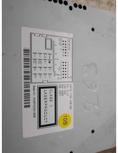 SISTEMA AUDIO / RADIO CD SEAT ALTEA (5P1) - 136979