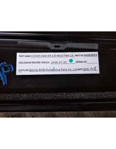 MOLDURAS TRASERAS CHEVROLET CRUZE - 138606