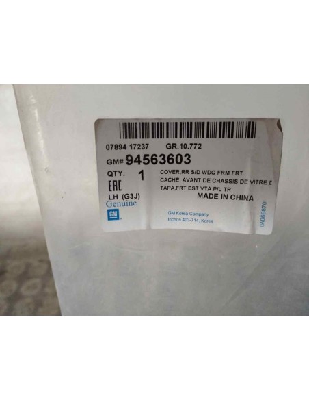 MOLDURAS TRASERAS CHEVROLET CRUZE - 138606