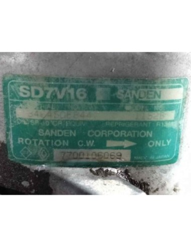 COMPRESOR AIRE ACONDICIONADO RENAULT CLIO II...