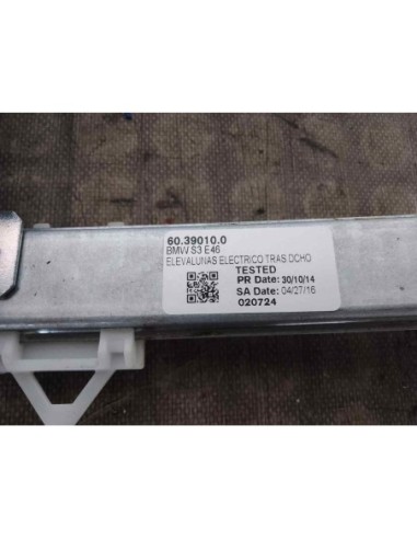 ELEVALUNAS TRASERO DERECHO BMW SERIE 3 BERLINA...