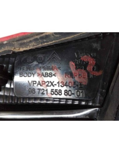 PILOTO TRASERO IZQUIERDO INTERIOR CITROEN C4...