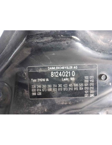 CAPO MERCEDES-BENZ CLASE E (BM 211) BERLINA - 139458