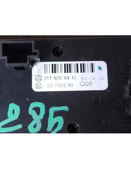 MODULO ELECTRONICO MERCEDES-BENZ CLASE E (BM 211) BERLINA - 139459