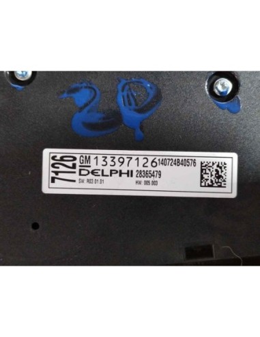 MANDO MULTIFUNCION OPEL ASTRA J BERLINA 5P -...