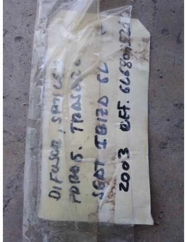 SPOILER PARAGOLPES TRASERO SEAT IBIZA (6L1) -...