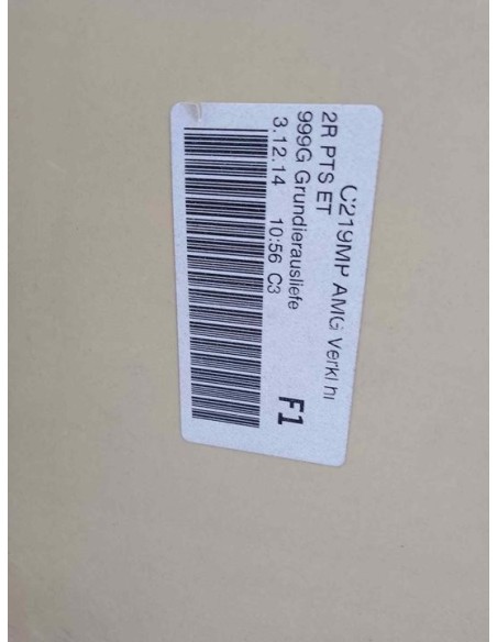 PARAGOLPES TRASERO MERCEDES-BENZ CLS (BM 219) - 144469