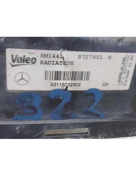 RADIADOR AGUA MERCEDES-BENZ CLS (BM 219) - 144484