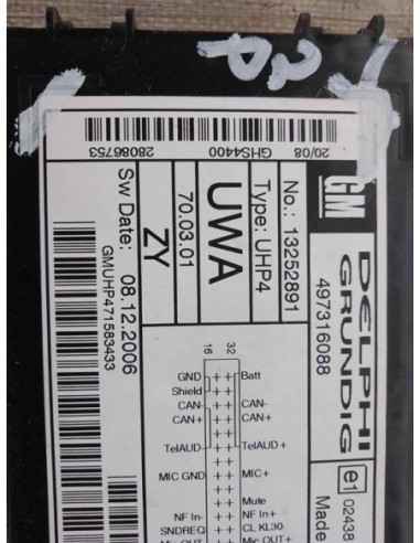 MODULO ELECTRONICO OPEL CORSA D - 145145