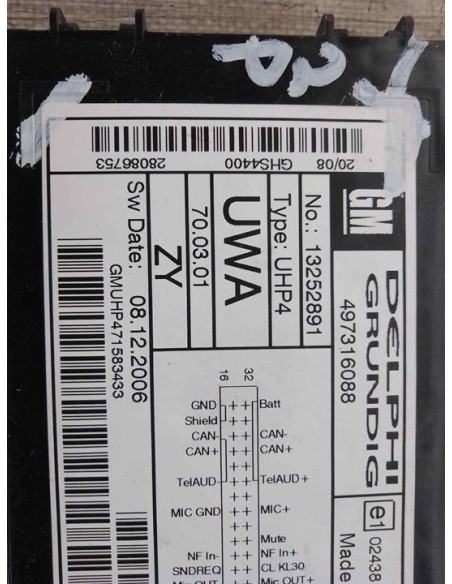 MODULO ELECTRONICO OPEL CORSA D - 145145