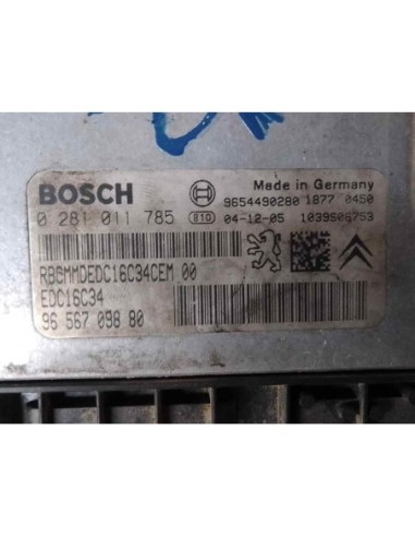 CENTRALITA MOTOR UCE CITROEN C3 - 147444