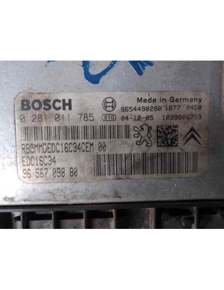 CENTRALITA MOTOR UCE CITROEN C3 - 147444