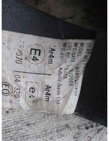 CINTURON SEGURIDAD TRASERO IZQUIERDO HONDA...