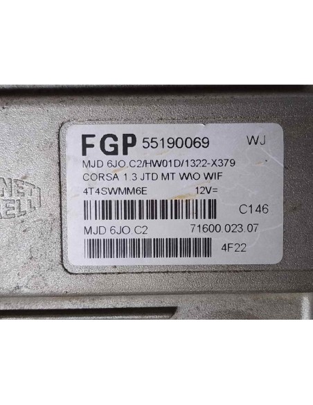 CENTRALITA MOTOR UCE OPEL CORSA C - 149733