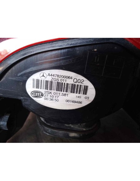 PILOTO TRASERO IZQUIERDO MERCEDES-BENZ V -CLASE COMBI (447) - 150472