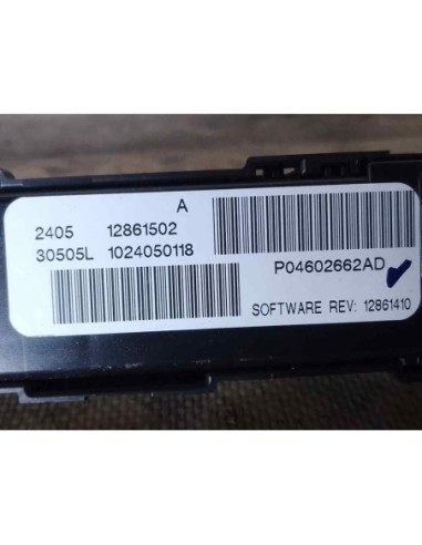 WARNING CHRYSLER PT CRUISER - 156630