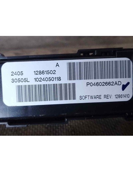 WARNING CHRYSLER PT CRUISER - 156630