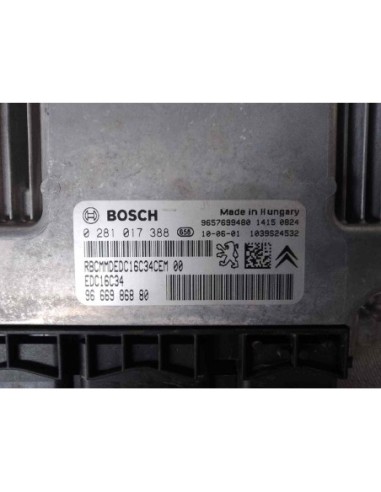 CENTRALITA MOTOR UCE PEUGEOT 207 - 160476