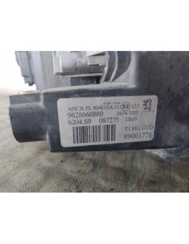 FARO IZQUIERDO PEUGEOT 206 - 162200