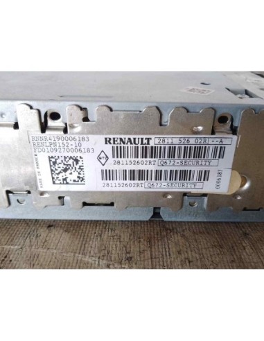 SISTEMA NAVEGACION GPS RENAULT ESPACE IV (JK0)...