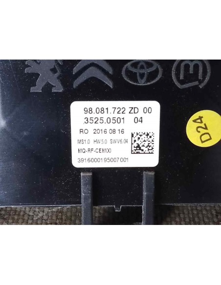 MANDO CALEFACCION / AIRE ACONDICIONADO PEUGEOT EXPERT FURGÓN - 171938