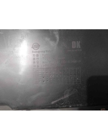 GUARNECIDO PUERTA DELANTERA IZQUIERDA SSANGYONG...