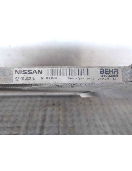 CONDENSADOR / RADIADOR  AIRE ACONDICIONADO NISSAN NV200 /EVALIA (M20/M) - 172860