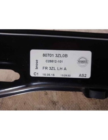 ELEVALUNAS DELANTERO IZQUIERDO NISSAN PULSAR...