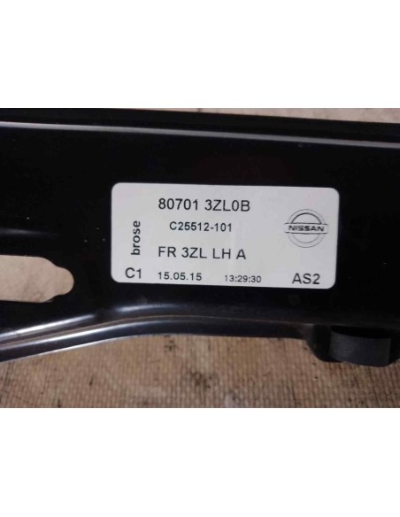 ELEVALUNAS DELANTERO IZQUIERDO NISSAN PULSAR (C13M) - 173449