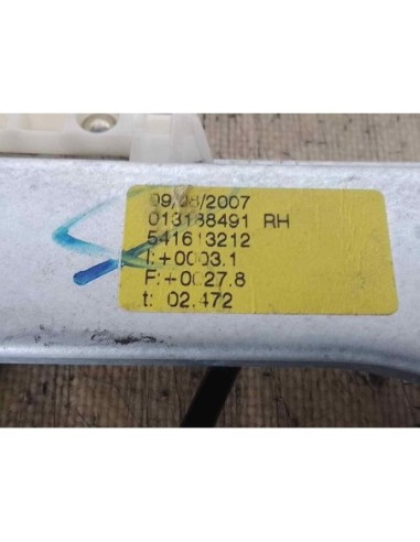 ELEVALUNAS DELANTERO DERECHO OPEL CORSA D - 174668