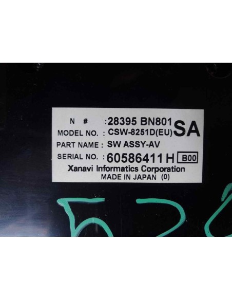 MANDO CLIMATIZADOR NISSAN ALMERA (N16/E) - 176155