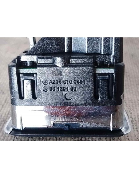 MANDO ELEVALUNAS DELANTERO DERECHO MERCEDES-BENZ CLASE C (BM 204) BERLINA - 178149